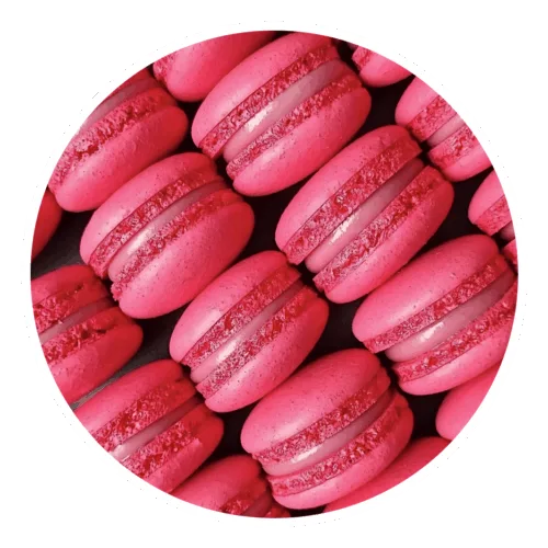 macarons vermelhos