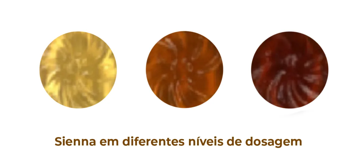 gomas de frutas marrons