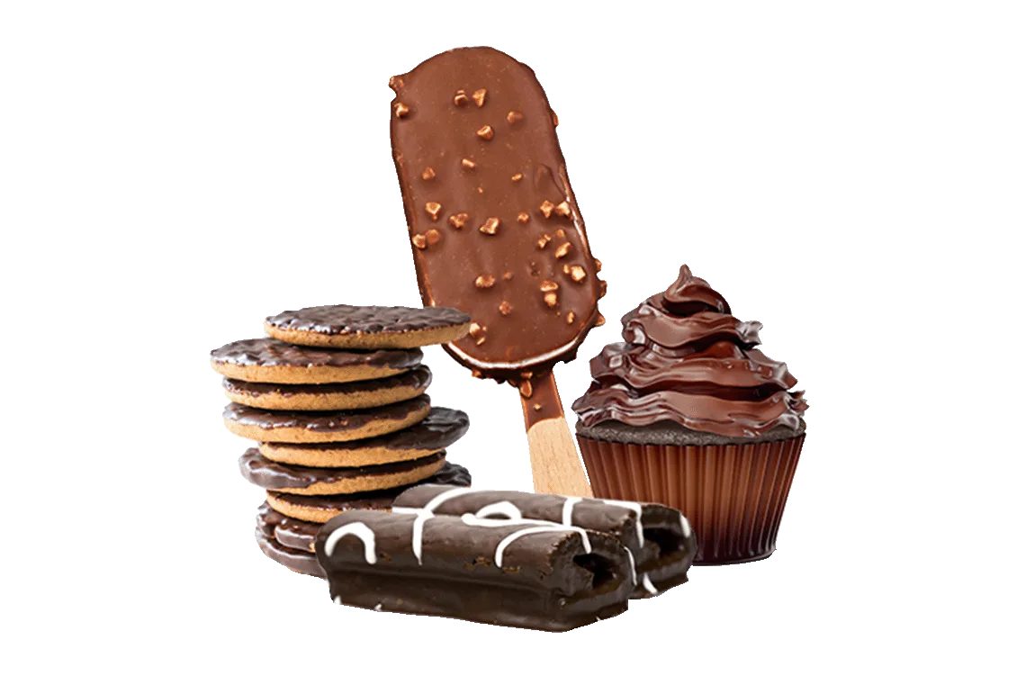 produtos de chocolate