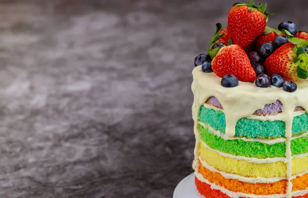 rainbow cake