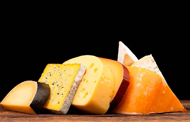 assorted cheese