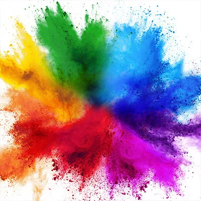 colorful food dye