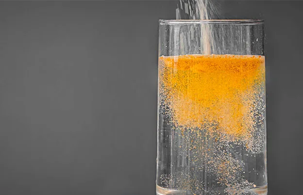 orange instant beverage powder