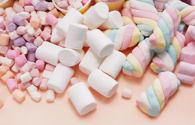 assorted marshmallows