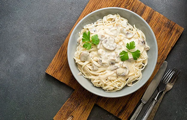 mushroom pasta