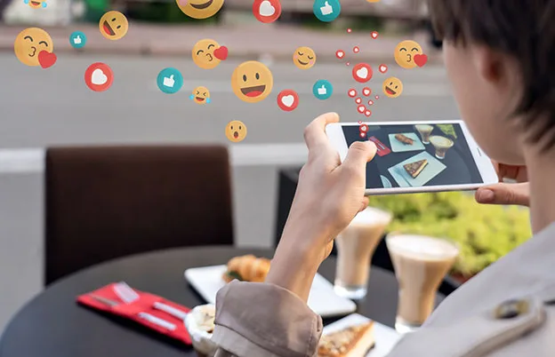 social media interactions