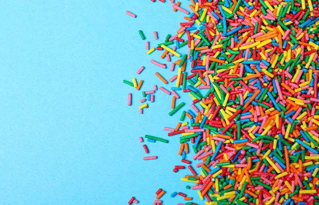 rainbow sprinkles